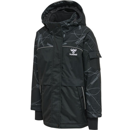 hmlCONQUER XY TEX JACKET, BLACK, packshot