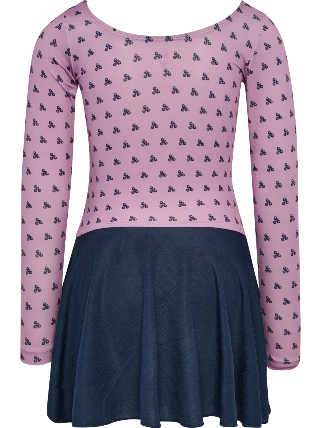 hmlJR MIX GYMSUIT L/S, LAVENDER MIST, packshot