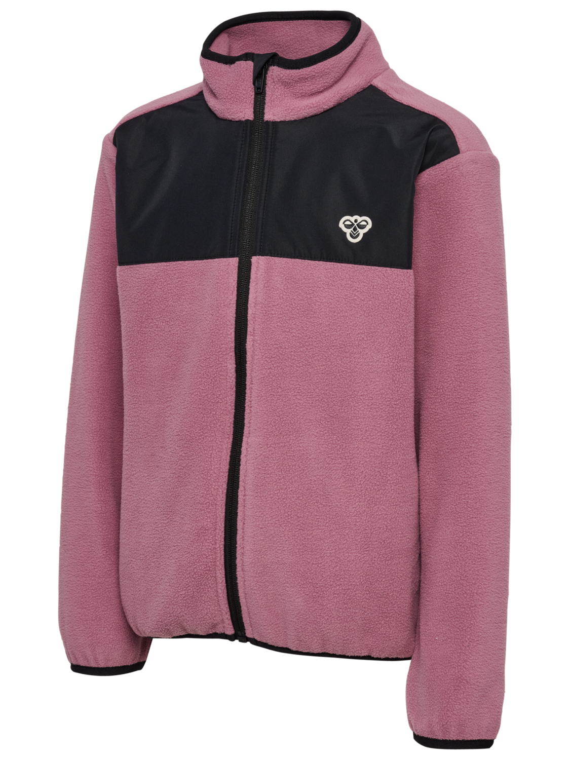hmlJR FLEECE ZIP JACKET, DUSKY ORCHID, packshot
