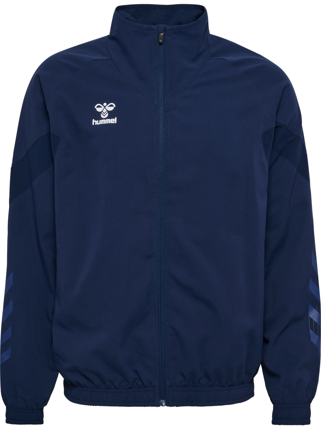 hmlTRAVEL WOVEN JACKET, MARINE, packshot