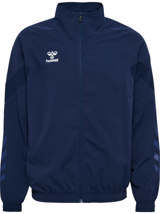 hmlTRAVEL WOVEN JACKET, MARINE, packshot