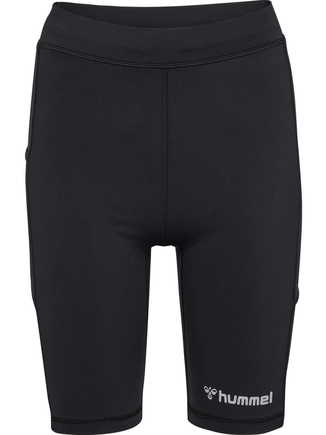 hmlRUN SHORT TIGHT WOMAN, BLACK, packshot