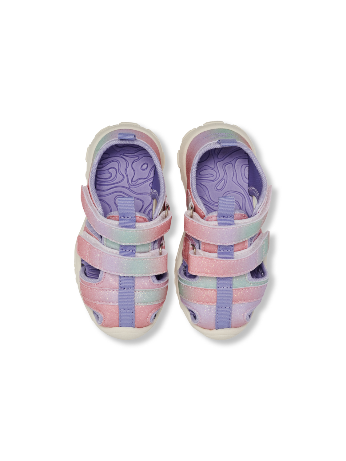 SANDAL VELCRO INFANT, MULTI COLOR PINK, packshot
