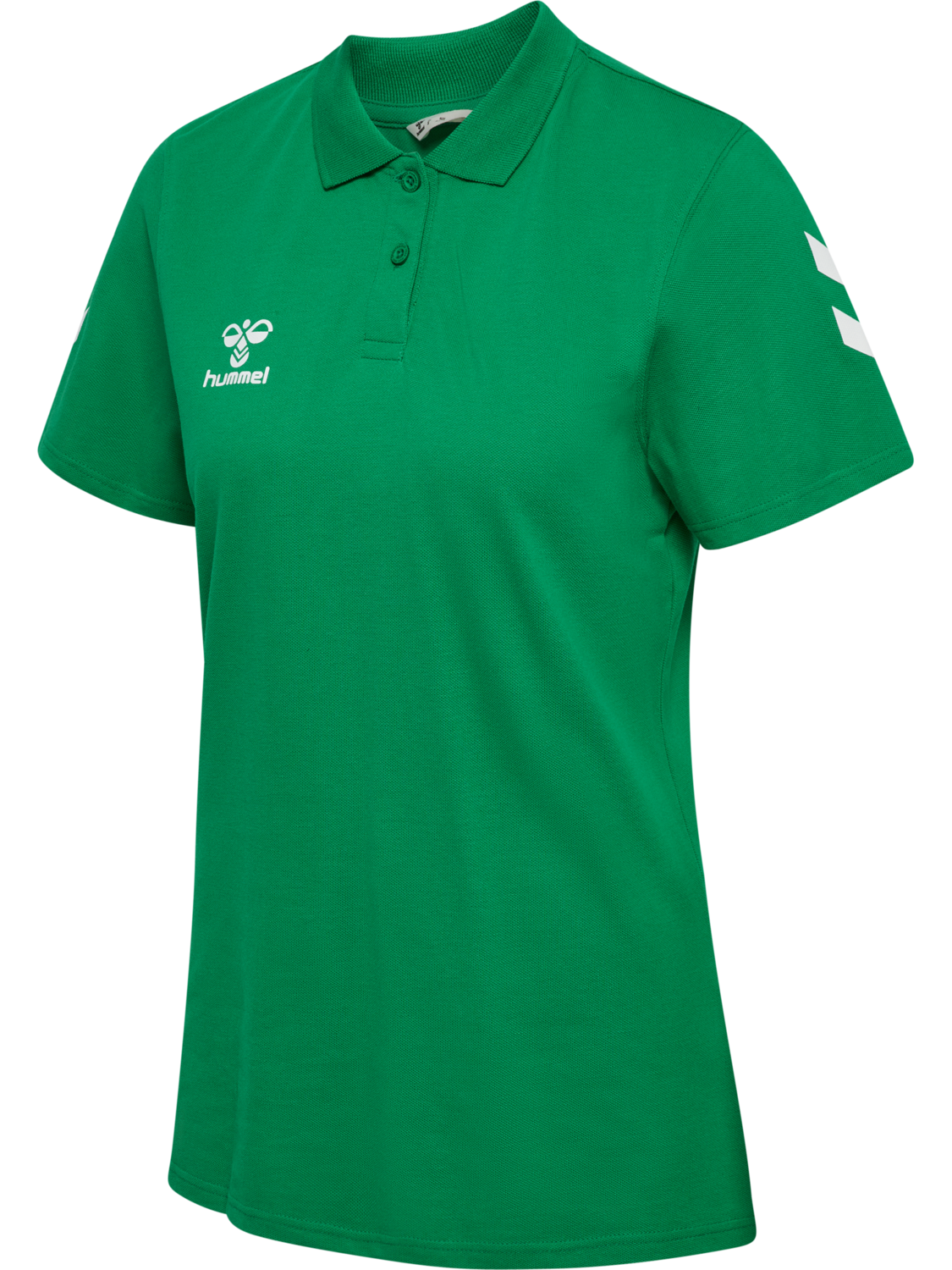 hmlGO 2.0 CHEVRON POLO WOMAN, JELLY BEAN, packshot