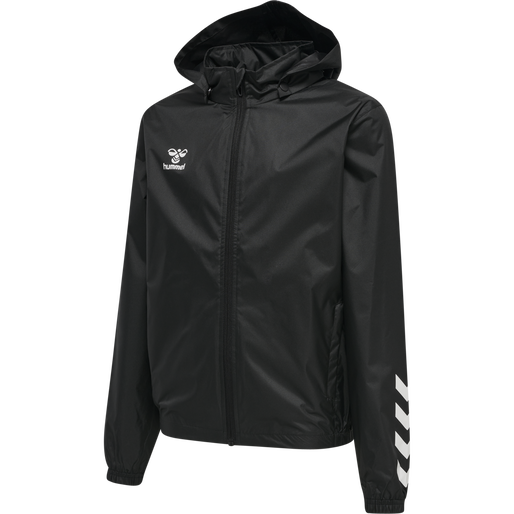 hmlCORE XK SPRAY JACKET KIDS, BLACK, packshot