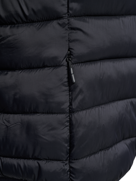 hmlLIGHTWEIGHT W PUFFER JACKET, BLACK, packshot