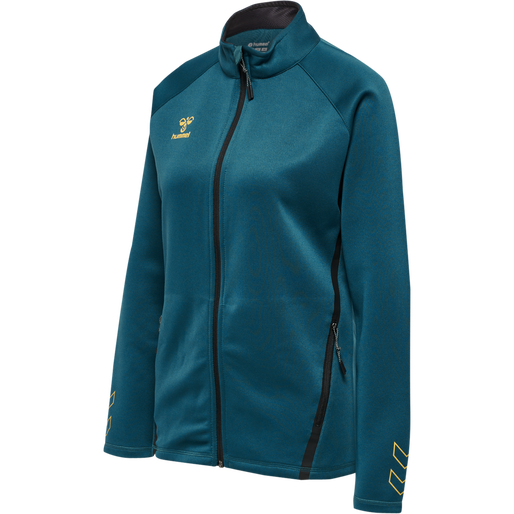 hmlCIMA XK ZIP JACKET WOMAN, BLUE CORAL hmlCIMA XK ZIP JACKET WOMAN, BLUE CORAL, packshot