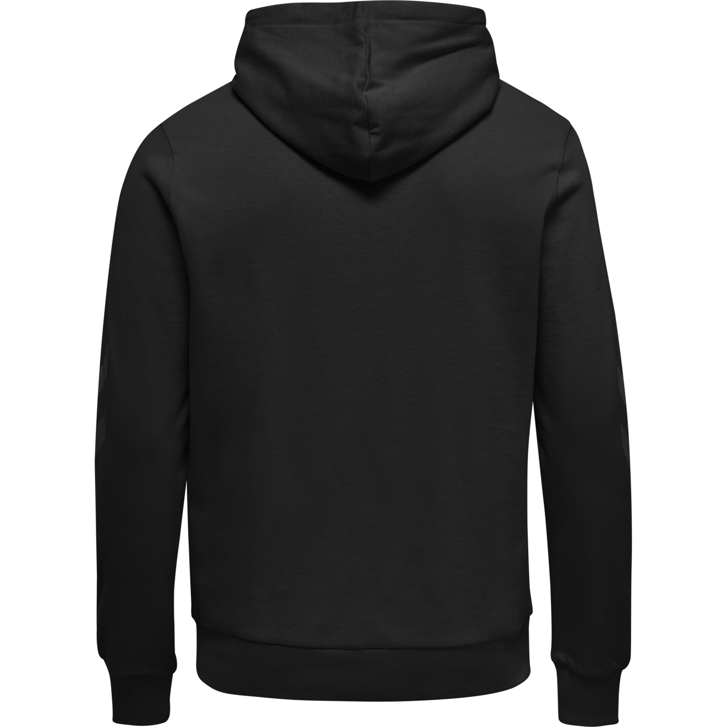 hmlLEGACY LOGO HOODIE, BLACK, packshot