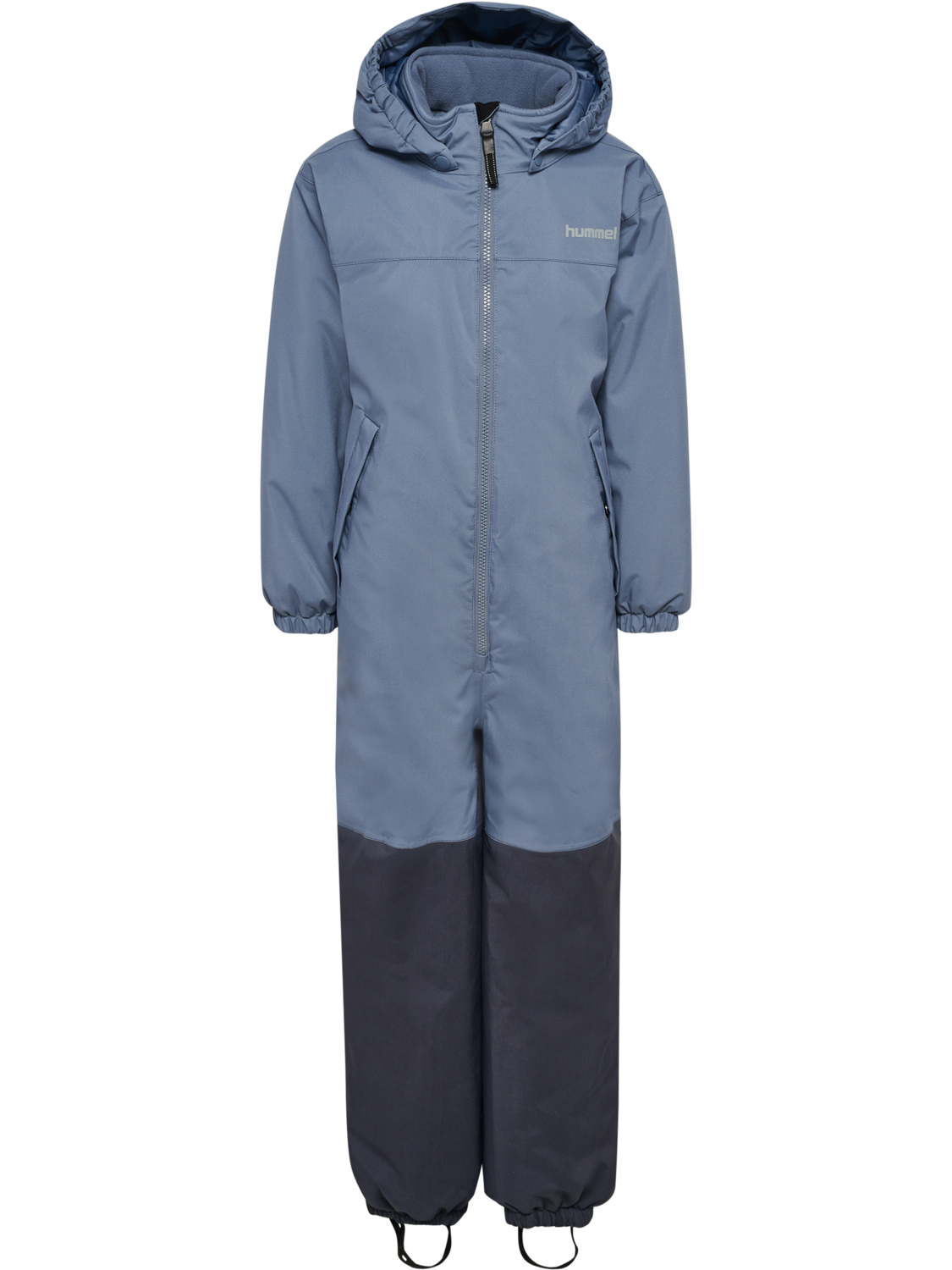 hmlJR BLOCK SNOWSUIT WP, FLINT STONE, packshot