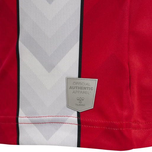 SOU 21/22 HOME JERSEY S/S, RED/WHITE, packshot