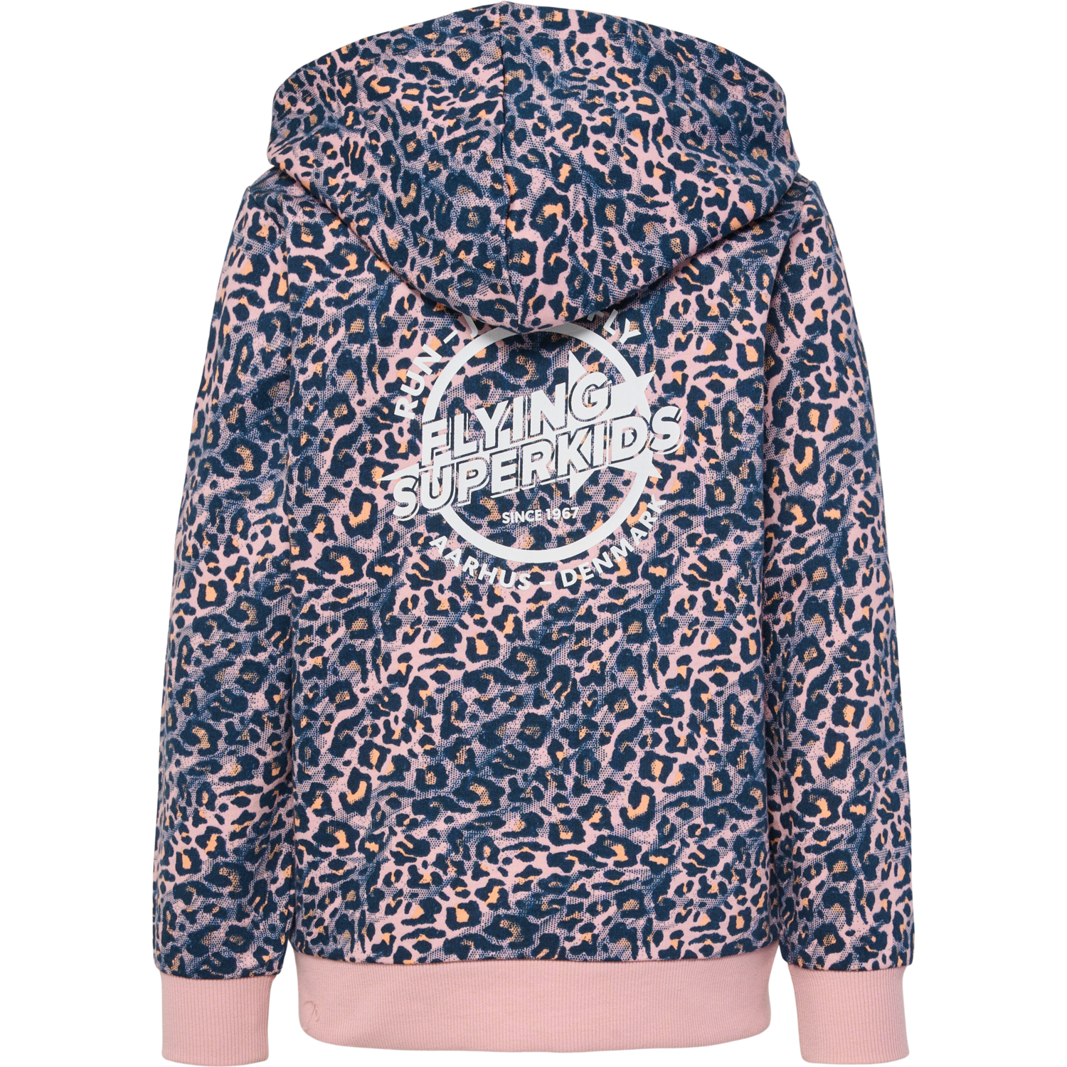 hmlFSK SMILE ZIP JACKET, BLACK IRIS/ZEPHYR, packshot