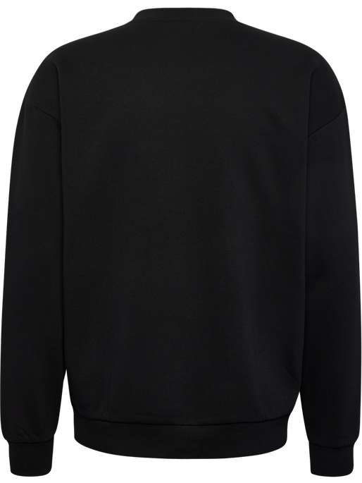 hmlLOOSE CREWNECK BEE, BLACK, packshot
