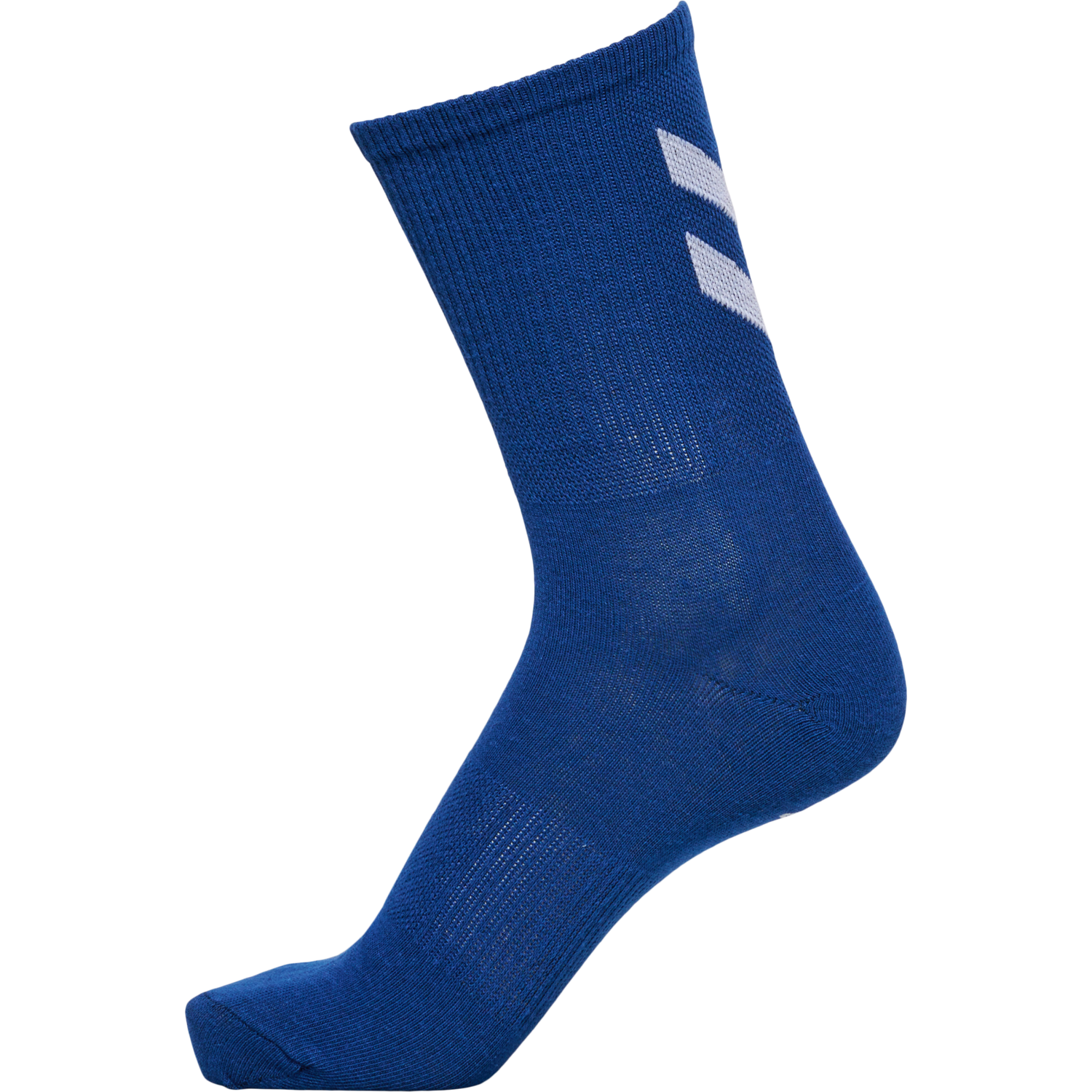 hmlCHEVRON COL 4-PACK SOCKS MIX, MIX GREEN SPRUCE/CELESTIAL BLUE, packshot