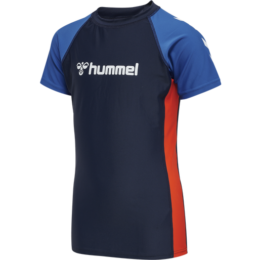 hmlZAB SWIM T-SHIRT S/S, 1009, packshot