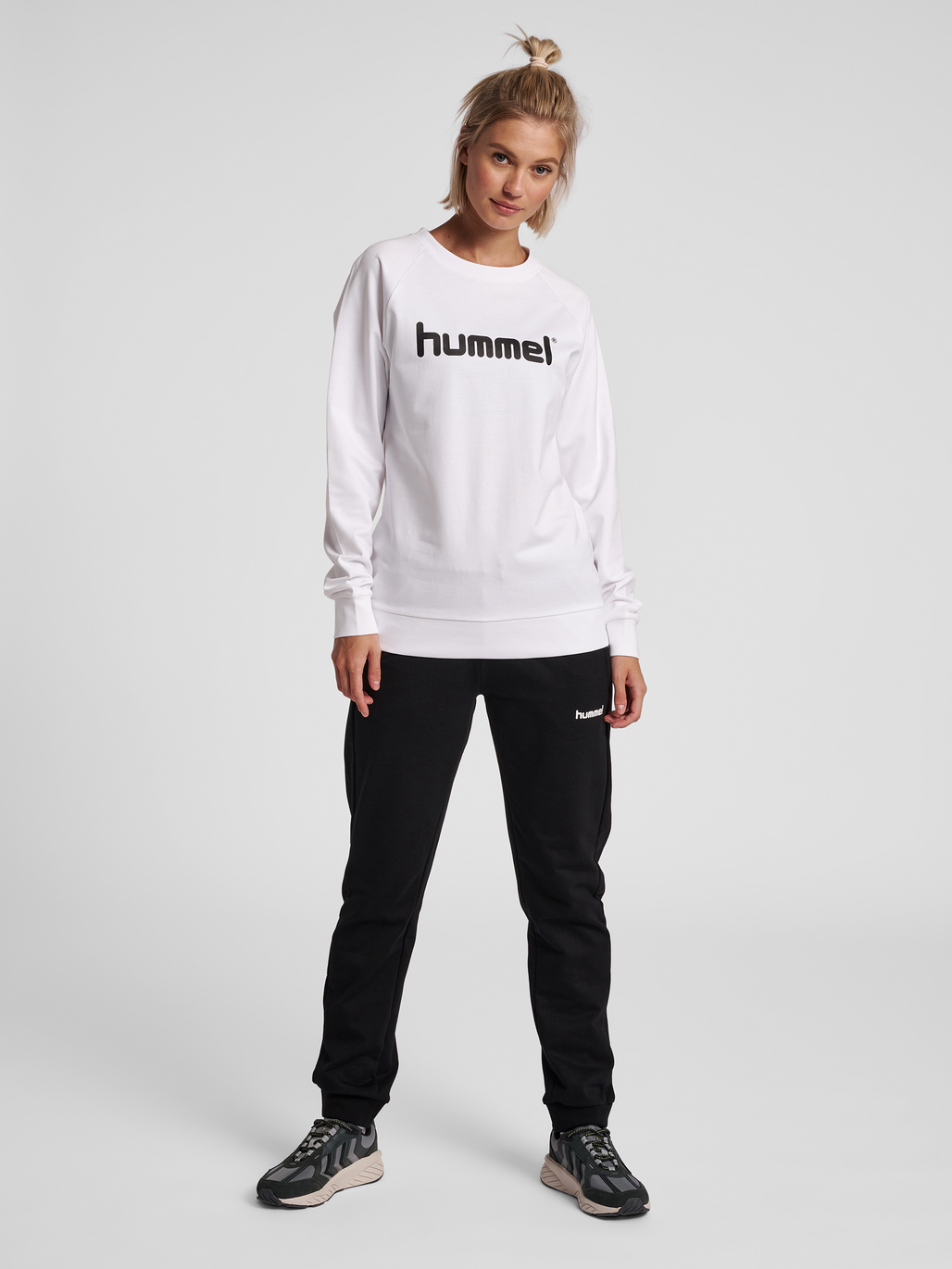 HMLGO COTTON LOGO SWEATSHIRT WOMAN