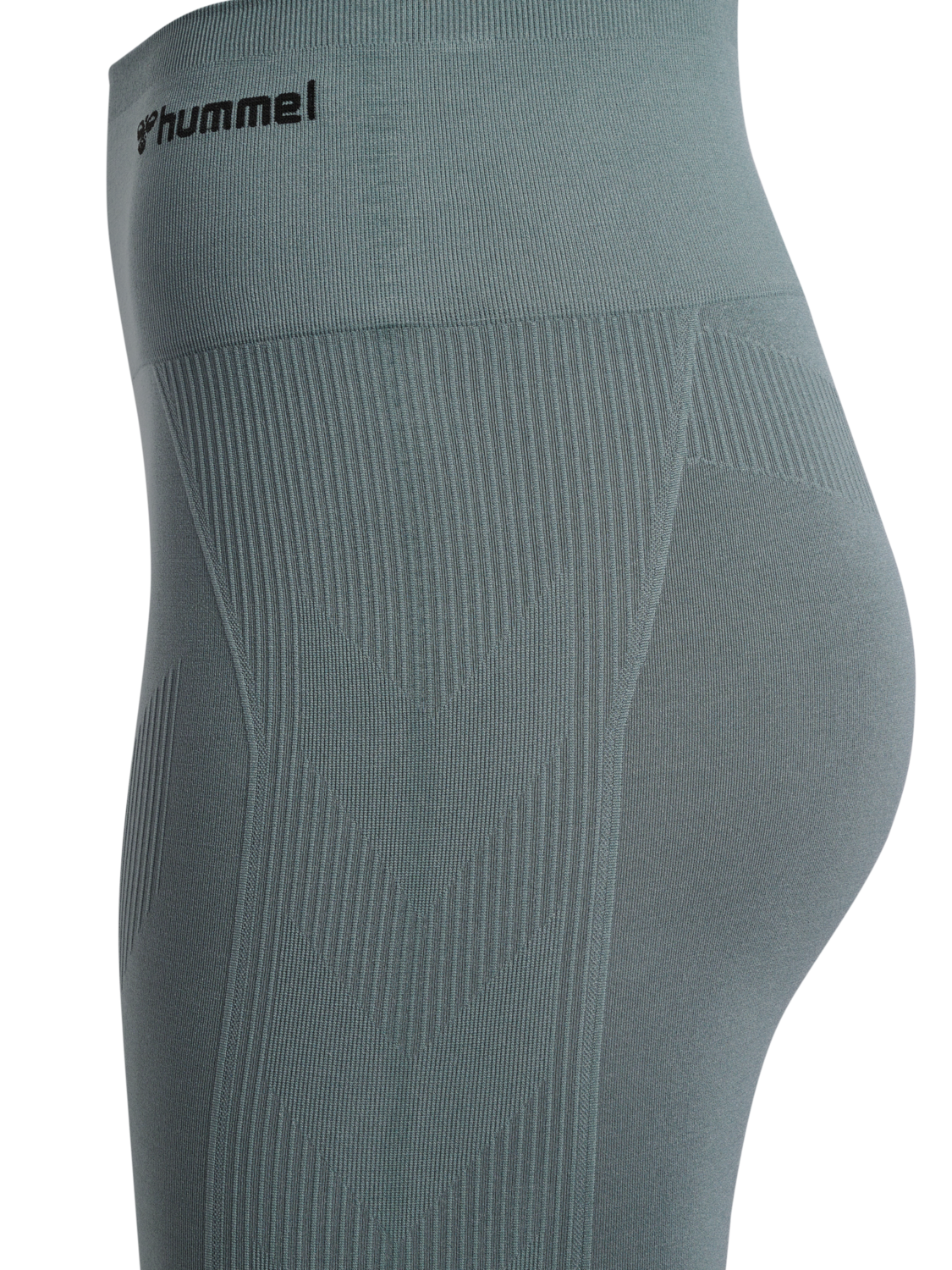 hmlTIF SEAMLESS HIGH WAIST TIGHTS, BALSAM GREEN, packshot