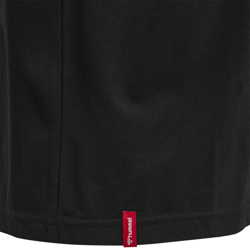 hmlRED BASIC T-SHIRT S/S, BLACK hmlRED BASIC T-SHIRT S/S, BLACK, packshot