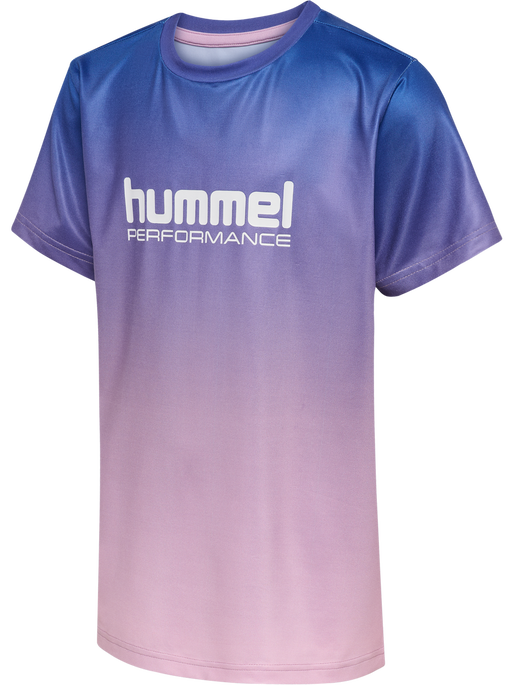 hmlJR GYM T-SHIRT S/S, LAVENDER MIST hmlJR GYM T-SHIRT S/S, LAVENDER MIST, packshot