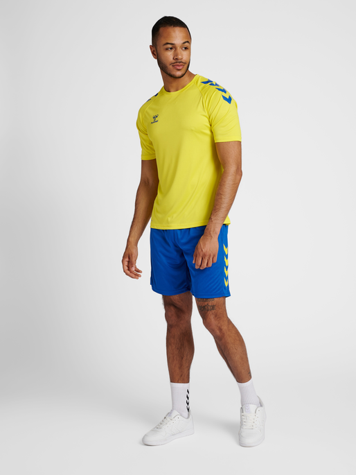 hummel CORE XK POLY BLUE TRUE - SHORTS