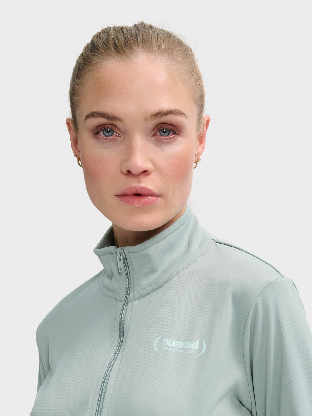 hummel PAOLA POLY TRACKSUIT SET - CHINOIS GREEN | hummel.net