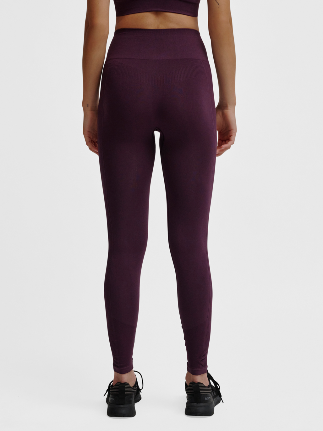 hummel TIF SEAMLESS HIGH WAIST TIGHTS PLUM PERFECT hummel