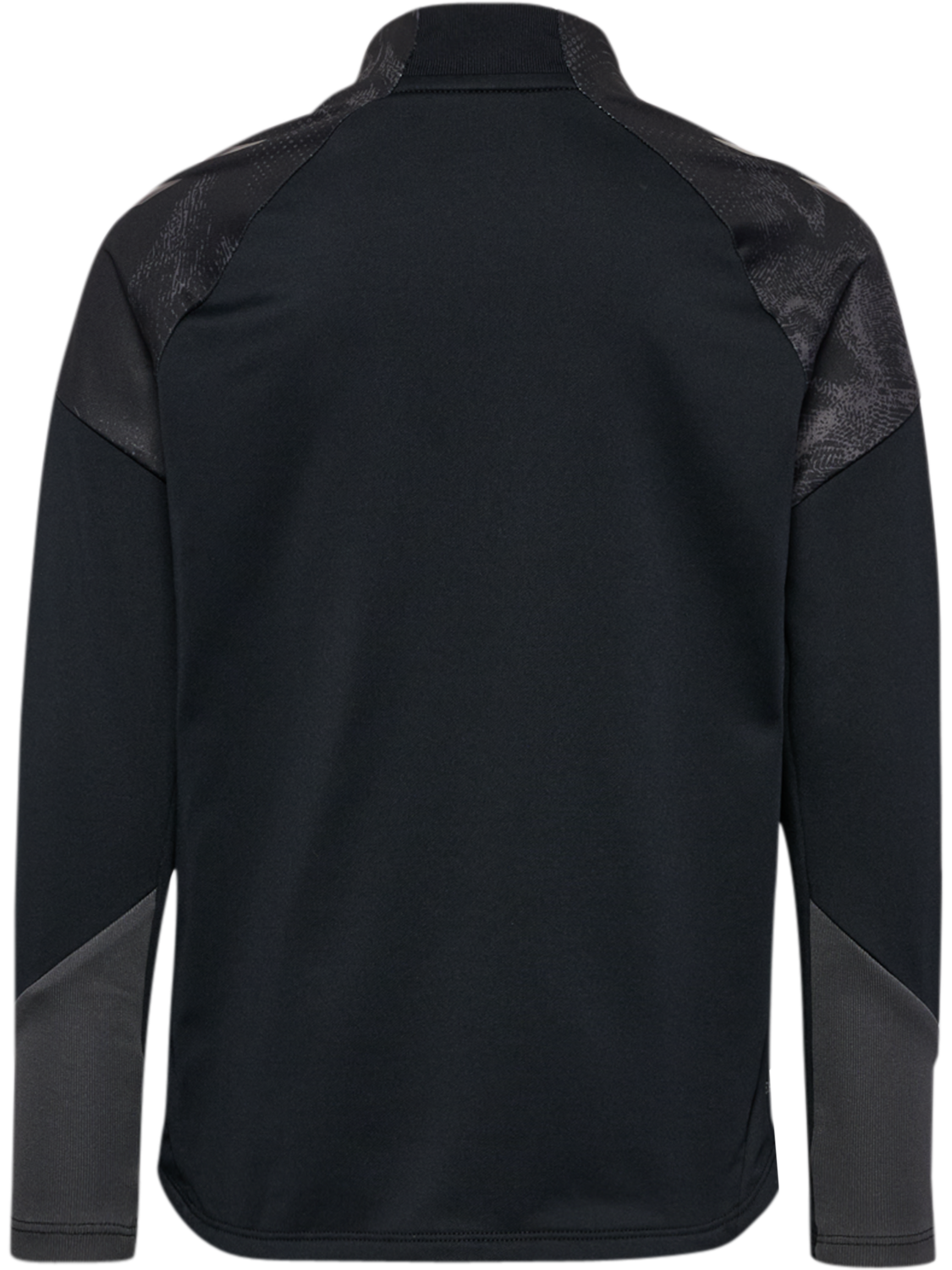 hmlBLAZE26 PRO TRAINING HALFZIP KID, BLACK, packshot