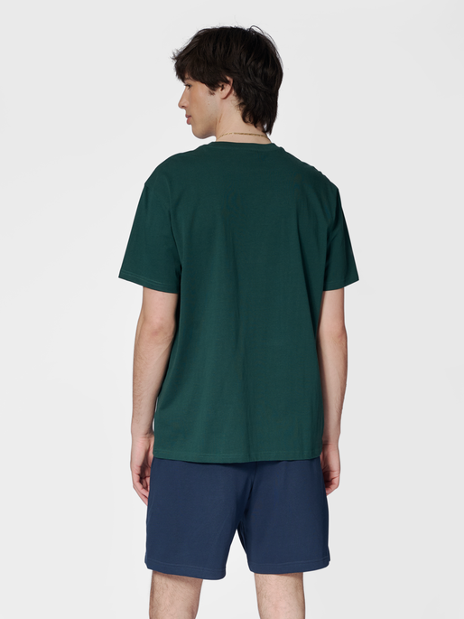 hmlLOOSE T-SHIRT S/S SPORTSWEAR, PONDEROSA PINE, model