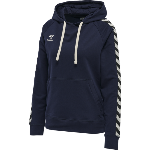 hmlMOVE CLASSIC HOODIE WOMAN, MARINE, packshot