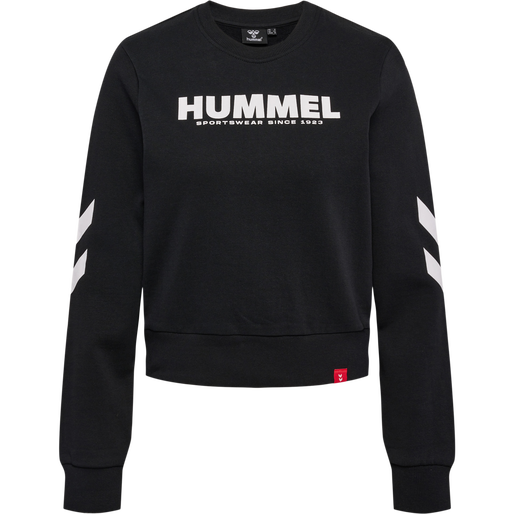 hmlLEGACY WOMAN SWEATSHIRT, BLACK, packshot
