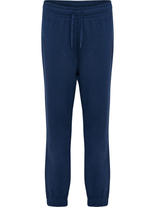 hmlJR BASE REGULAR PANTS, DRESS BLUES, packshot