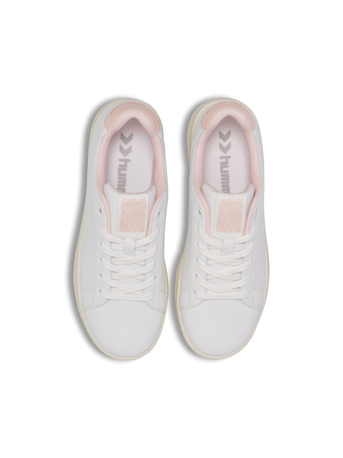 COURT LINE LZH, WHITE/PINK, packshot