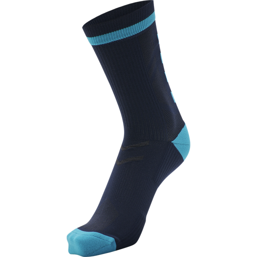 ELITE INDOOR SOCK LOW PA, DARK SAPPHIRE/BLUEBIRD, packshot