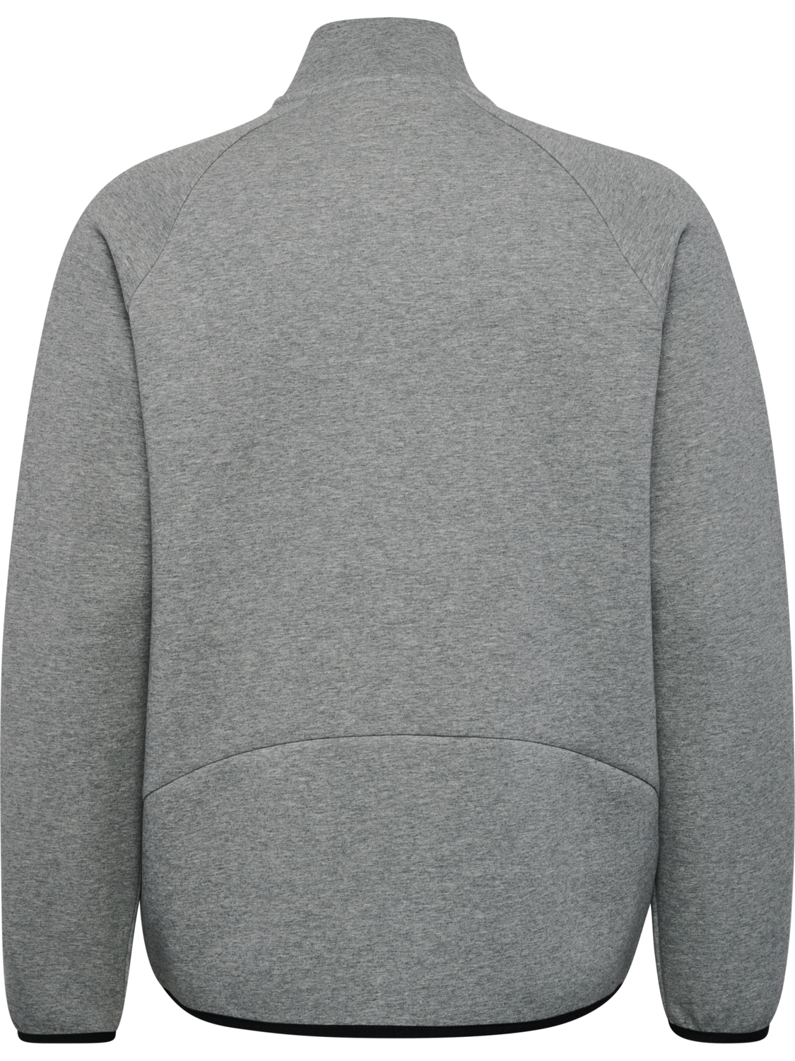 hmlTECH FLEECE HALFZIP, GREY MELANGE, packshot