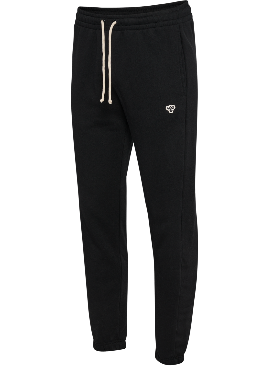 hmlREGULAR SWEATPANT BEE, BLACK, packshot