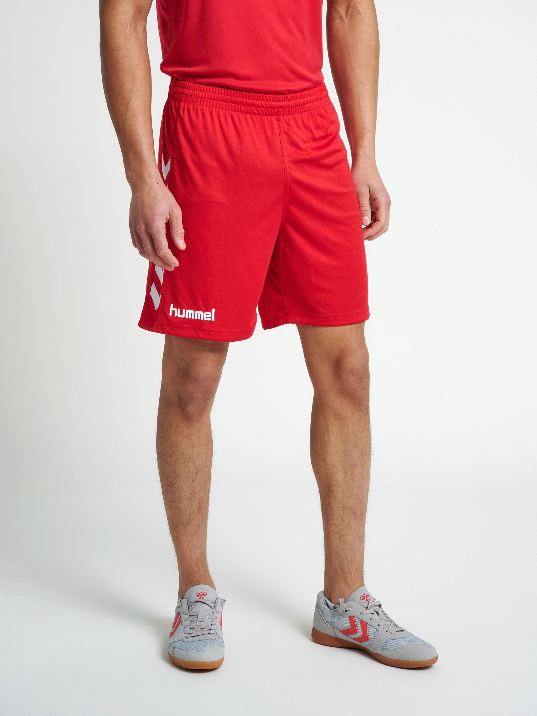 hummel CORE POLY SHORTS TRUE RED PRO hummel