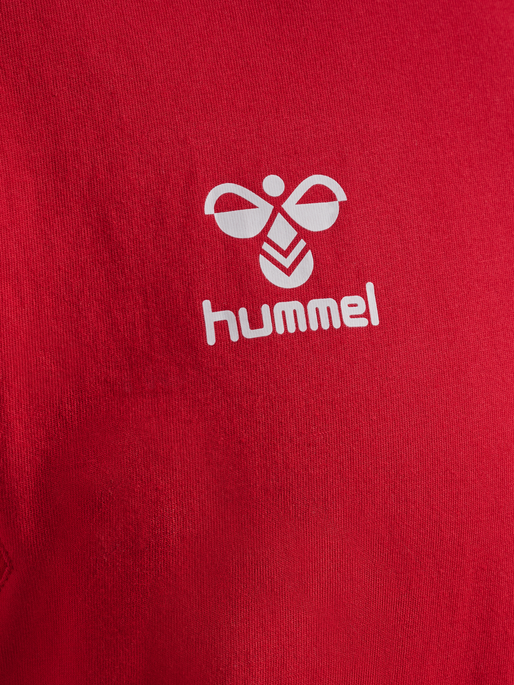 hmlAUTHENTIC CO T-SHIRT S/S, TRUE RED, packshot
