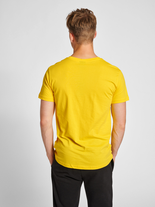 EMPIRE - YELLOW T-SHIRT S/S hummel RED BASIC