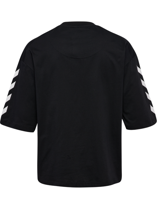 hmlOVERSIZED WILLY T-SHIRT SW, BLACK hmlOVERSIZED WILLY T-SHIRT SW, BLACK, packshot
