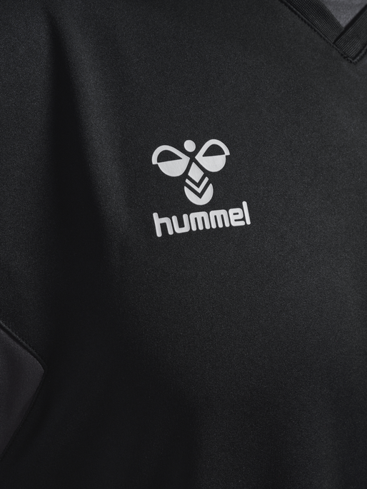 hmlAUTHENTIC PL JERSEY S/S, BLACK, packshot