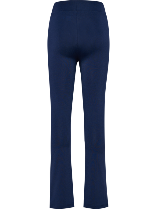 hmlJR HIGH WAIST FLARED TIGHTS, BLACK IRIS, packshot