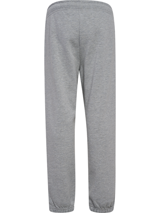 hmlJR LOOSE SWEATPANTS BEE, GREY MELANGE hmlJR LOOSE SWEATPANTS BEE, GREY MELANGE, packshot