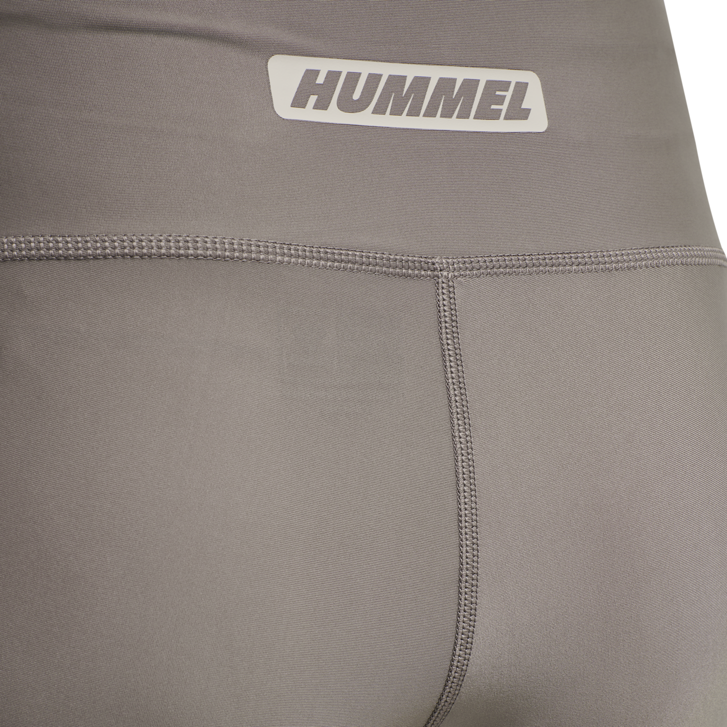 hmlTE TOLA HW TIGHT SHORTS, DRIFTWOOD, packshot