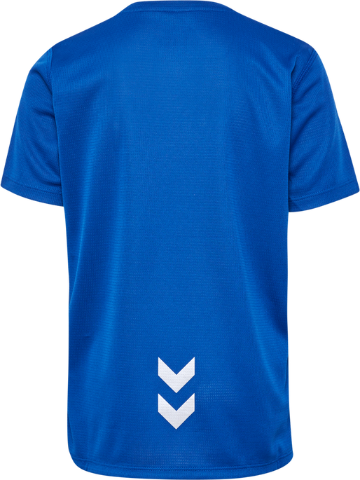 hmlRUN JERSEY S/S KIDS, TRUE BLUE hmlRUN JERSEY S/S KIDS, TRUE BLUE, packshot