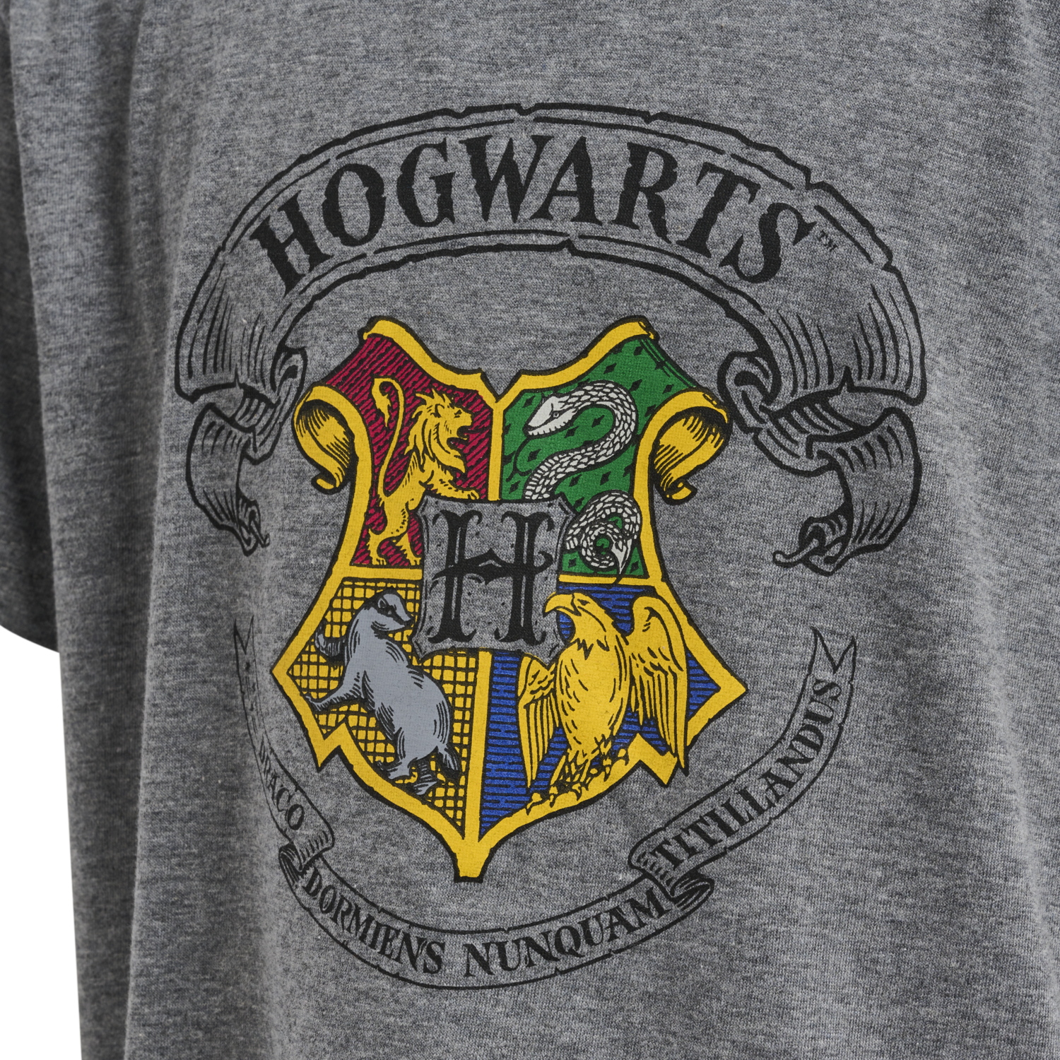 hmlHARRY POTTER TRES T-SHIRT S/S, MEDIUM MELANGE, packshot