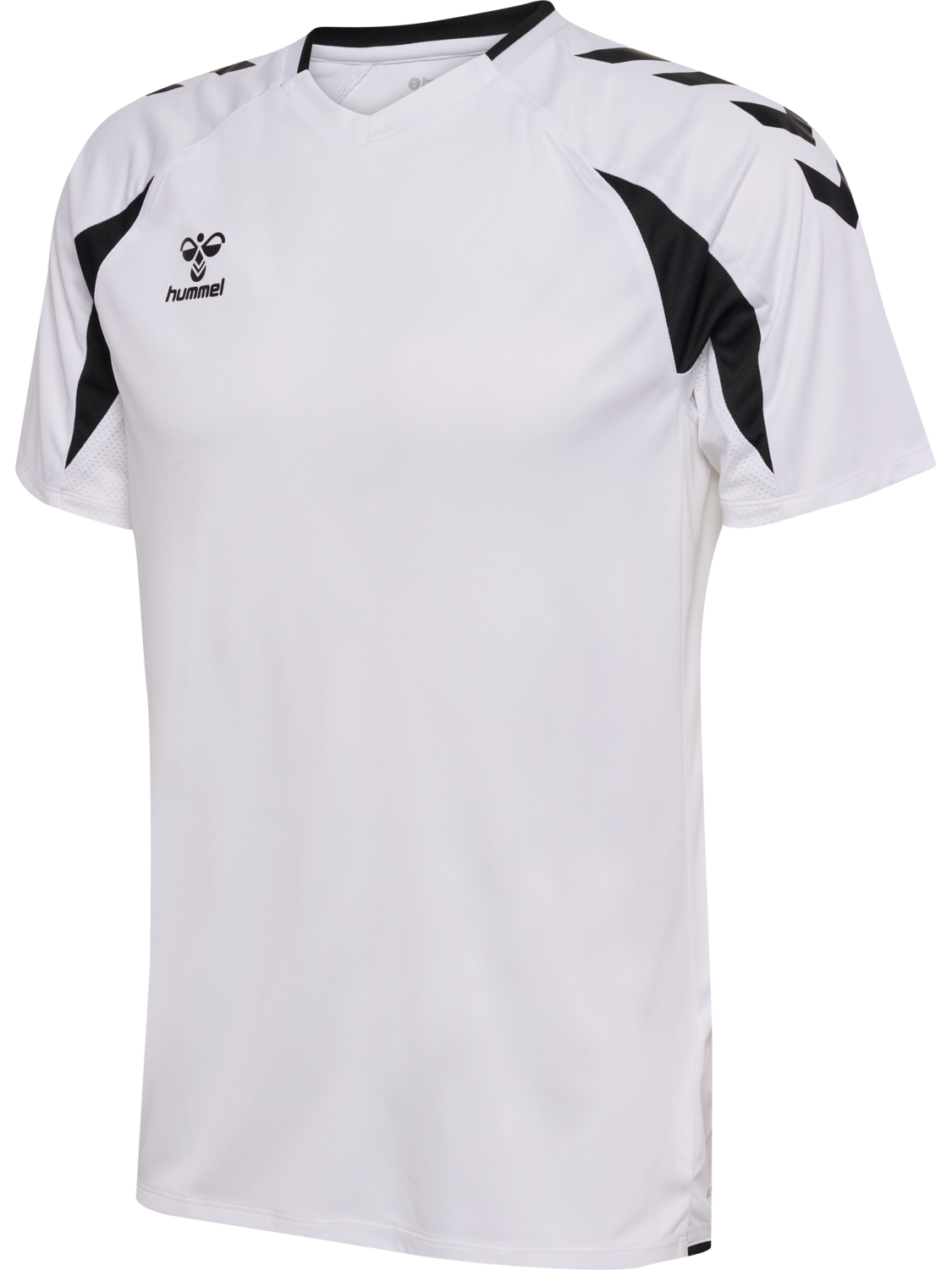 hmlCORE 2.0 JERSEY S/S, WHITE/BLACK, packshot