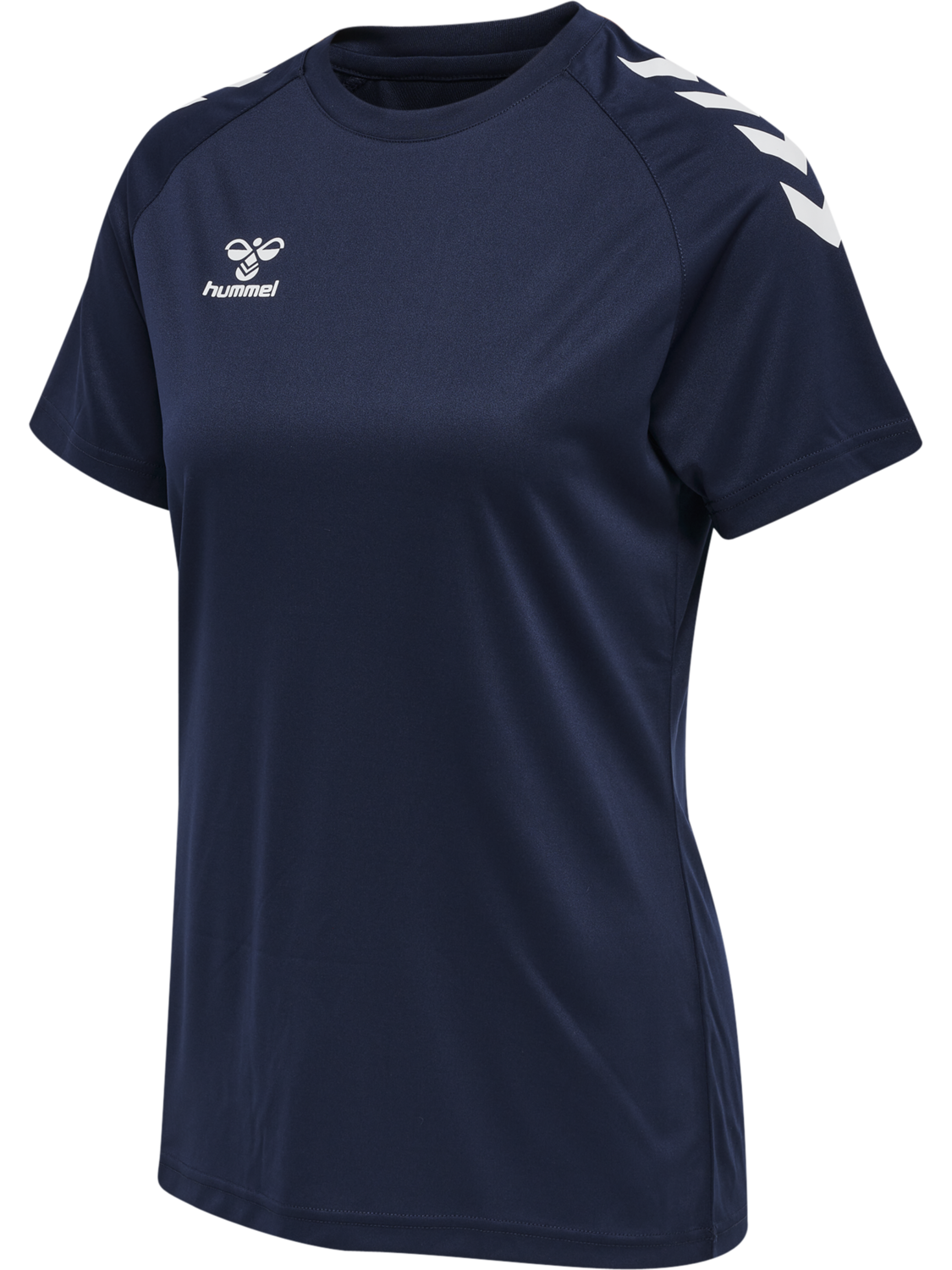 hmlCORE XK CORE POLY TEE  S/S WOMAN, MARINE, packshot