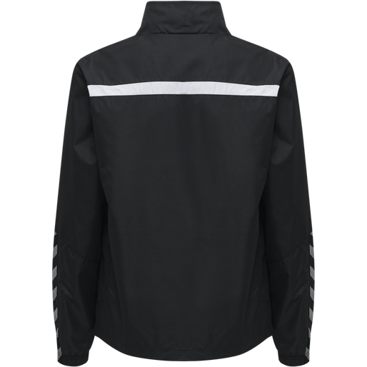hmlAUTHENTIC KIDS TRAINING JACKET, BLACK/WHITE, packshot