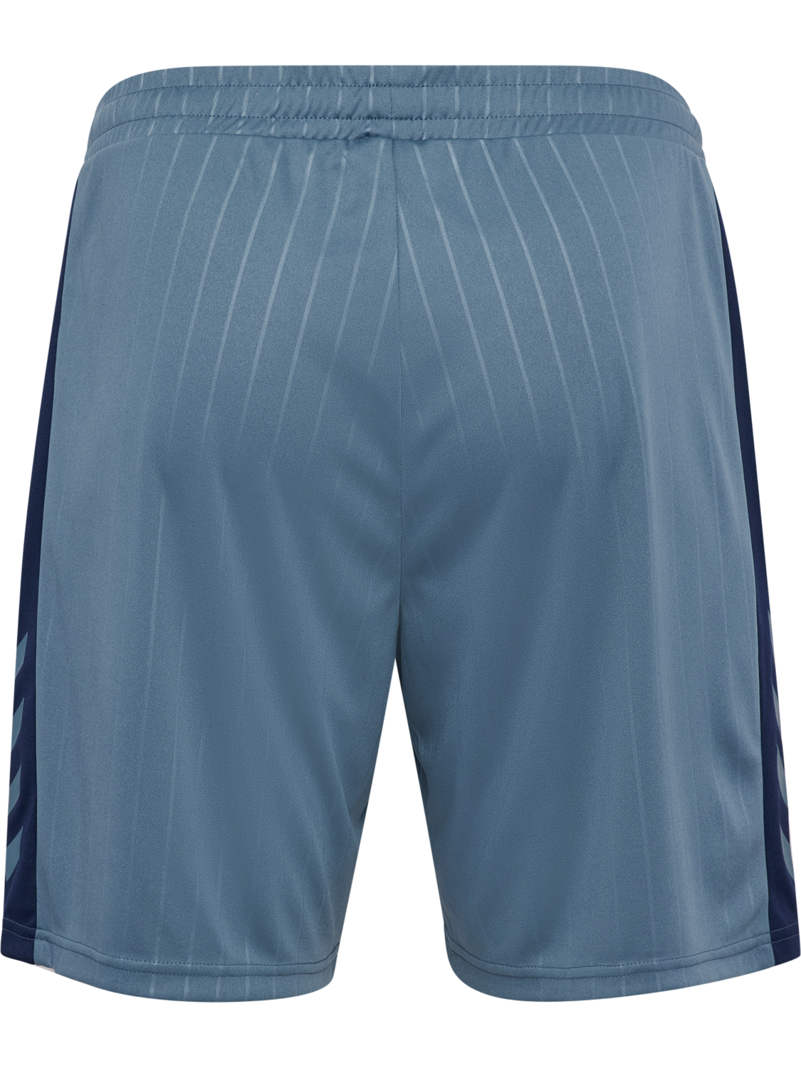 hmlPULSE STRIPE BLOCKED SHORTS, BLUE MIRAGE/DRESS BLUE, packshot