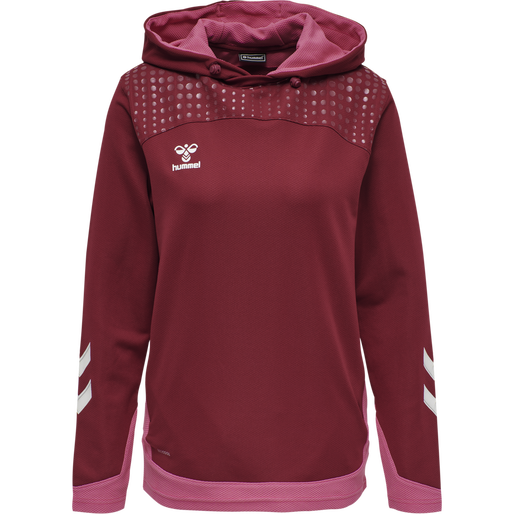 hmlLEAD WOMEN POLY HOODIE, 3584, packshot