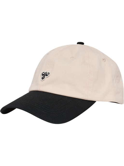 hmlBASEBALL CAP BEE, BONE WHITE, packshot